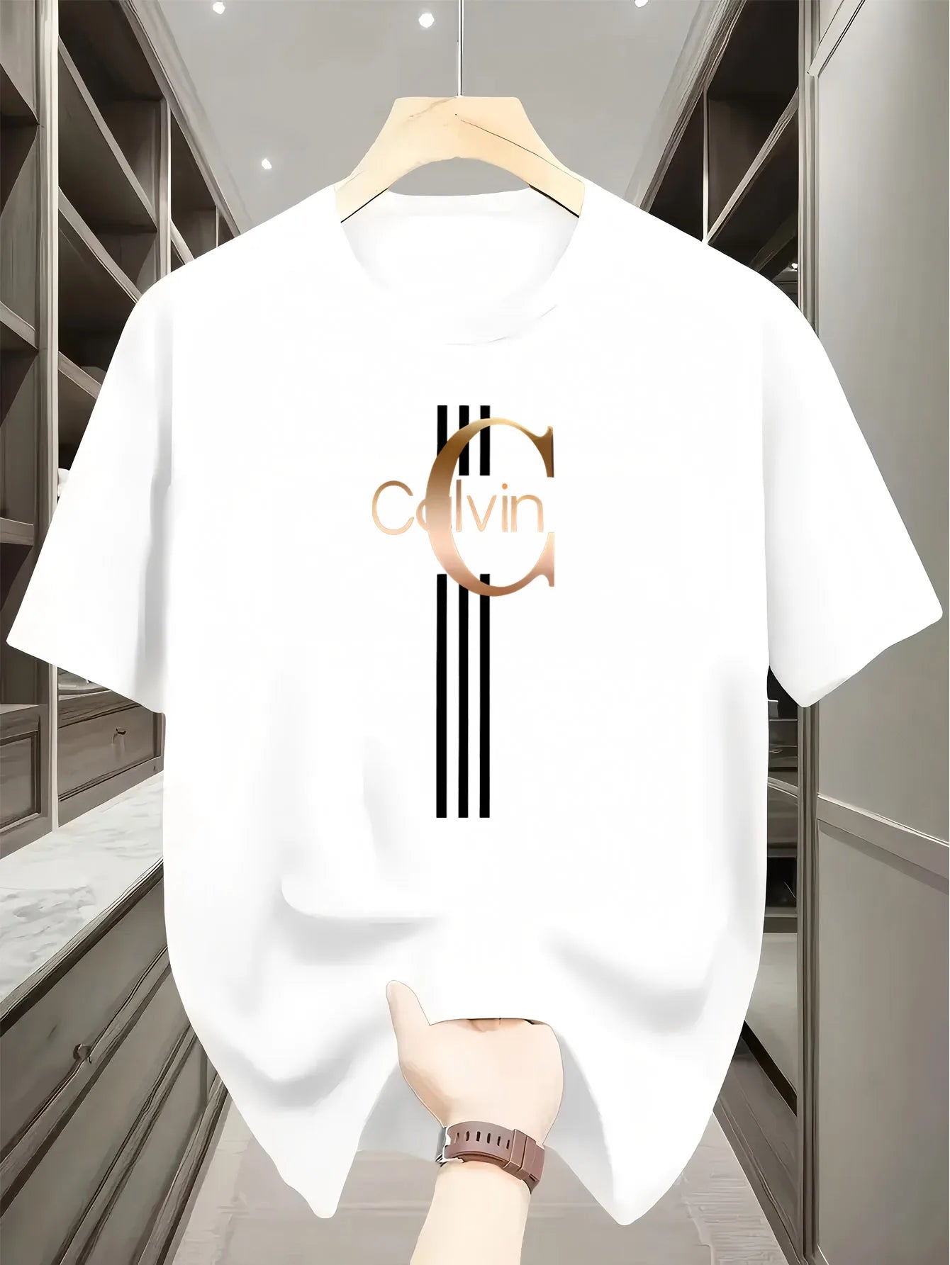 Creative Letter Print T-Shirt